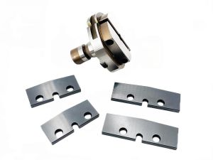 Trumpf style Slitting Punch with interchangeable cutting blades