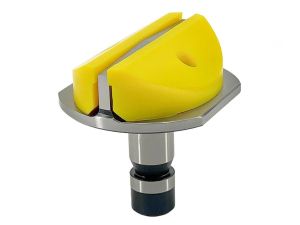 Solid Slitting Punch with Urethane Stripper Close to form (On hole insert with sleeve)